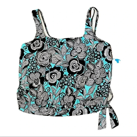 Swim Solutions Tankini Top - Picture 2 of 10